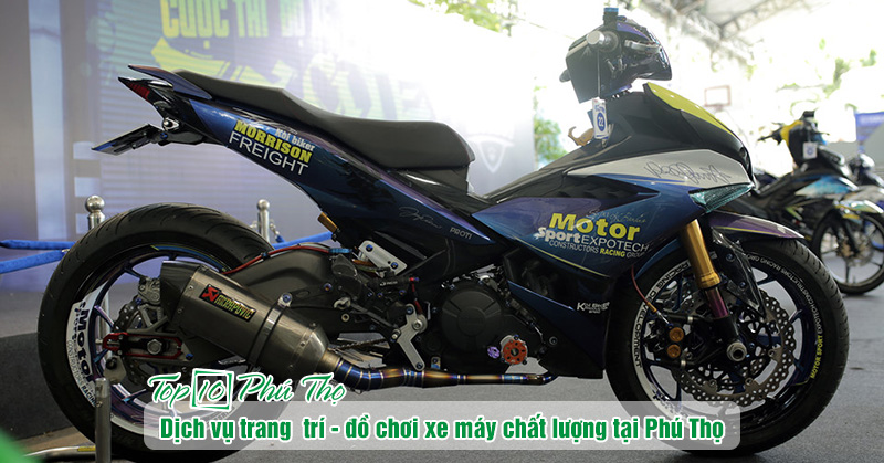 Dịch vụ trang trí và đồ chơi xe máy chất lượng tại Việt Trì - Phú Thọ