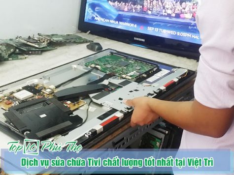 Dịch vụ sửa chữa Tivi chất lượng tốt nhất tại Việt Trì